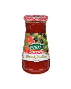 SAUCE OLIVE BASILIC PANZANI 400 G