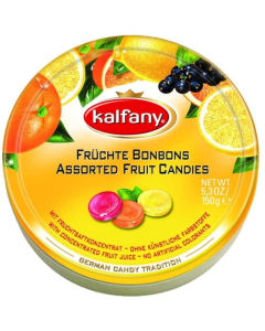 Kalfany Bonbon Assorted Fruit Drops 150G