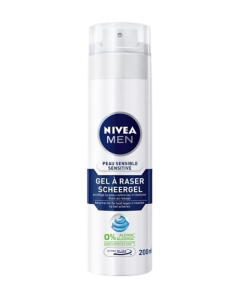 NIVEA MEN GEL A RASER 200 ML SENSITIVE