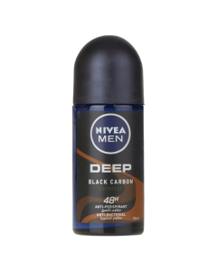 NIVEA ROLL-ON HOMME DEEP BLACK CARBON