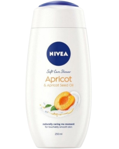 NIVEA GEL DOUCHE 250 ML BLANC ABRICOT