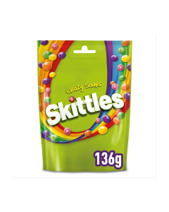 SKITTLES CRAZY SOURS SACHET 160 G