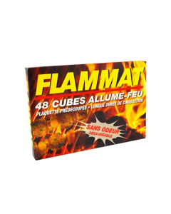 Flammat Allume Feu 48 Cubes Sans Odeur