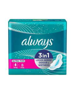 Always 3 In 1 Herbal Freshness 8 Pads
