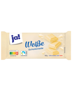 Ja! Chocolat Blanc 43 X 100 G