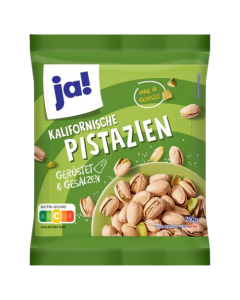 Ja! Pistache Salées  250G Vert