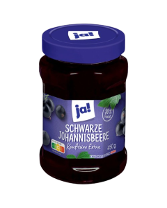Ja!  Confiture Cassis Extra 450 G