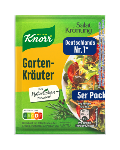 Assaisonnement Salades Garten Krauter