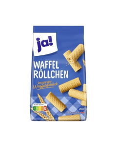 Ja! Biscuit "Waffel Rollchen" 200G