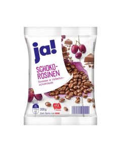 Ja! Schoko Rosinen 200G