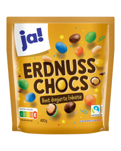 Ja! Erdnuss Chocs 400 G