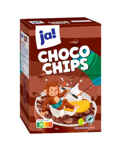Ja ! Cornflakes Choco Chips 750G