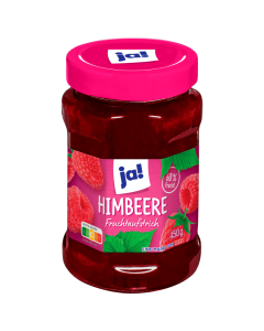 Ja! Confiture Framboises 60% 450 G
