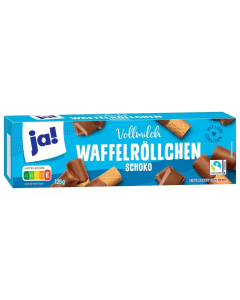 Ja! Schoko Vollmilch Waffel 125G