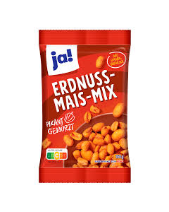 Ja! Erdnuss Mais Mix 150G