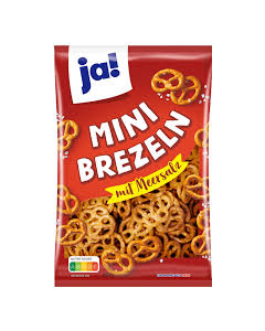 Ja! Mini Bretzels Avec Sel 250G