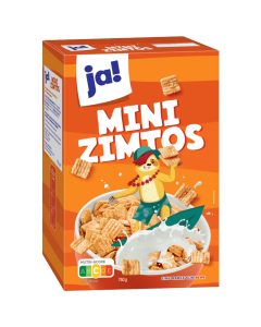 Ja! Corn Flakes Mini Zimtos 750G