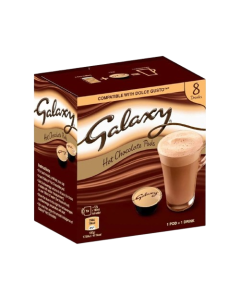GALAXY HOT CHOCOLATE PODS 136 G (MOINS 8)
