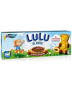 Lulu Ours Biscuit Chocolat 5X30G