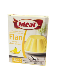 Flan Ideal Non Suc Banane 24
