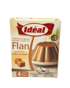 Flan Ideal Non Suc Caramel