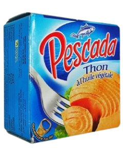 THON ENTIER PESCADA HUILE VEGETALE 1/10