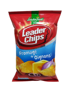 Leader Chips Fromage + Oignons 85G