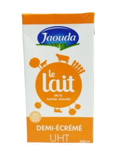 Jaouda Lait Demi-Écrémé 500 Ml