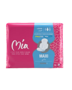 mia cotton touch serviette hygienique maxi long