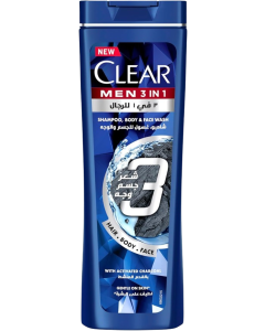 Clear 3 In 1 Shower