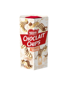 Nestle Chocolat Chips Weib 115g
