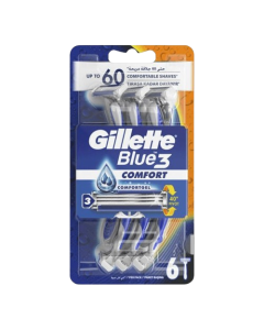 Gilette Rasoir Blue 3 Confort X3 (60 Shave)