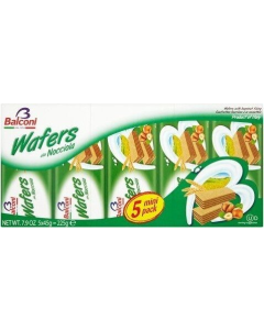 Balconi Wafers Noisette Pack 5U