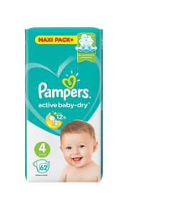PAMPERS No4 62U