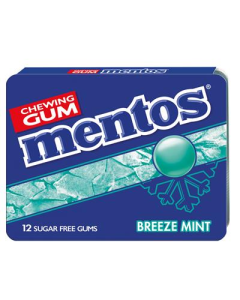 MENTOS GUM BREEZE MENTHE