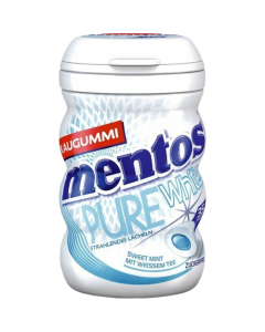 mentos gum sweet mint white 70g