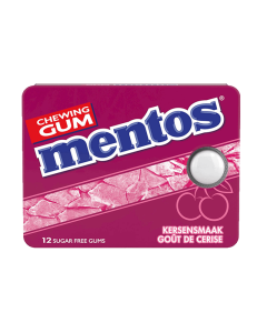 MENTOS GOMME BLISTER CERISE