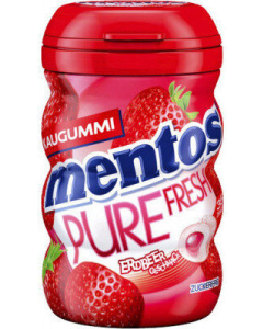 mentos gum strawberry 70g