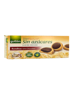 Biscuits Sans Sucre Ronditas 32% Chocolat Gullón 186 G