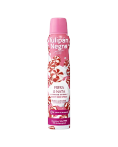 Tulipán Negro Kiss Fresa Y Nata Déodorant Spray