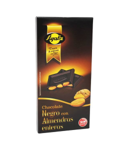 Ayala Chocolat Noir Aux Amandes 200 G
