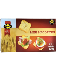 Ayala Mini Biscottes 60U, 120G