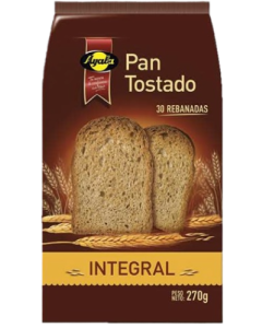 PAN TOSTADA INTEGRAL
