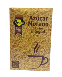 Ayala Sucre Brun En Sachets 100 X 5G