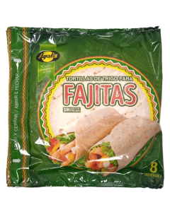 Tortilla trigo Fajitas ayala 20 cm 320g
