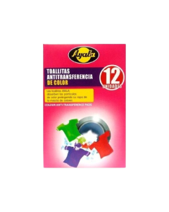 Ayala Antitransf.Color 12 Toallitas