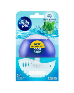 Ambipur Porte-Désodorisant Pour Wc Eau/Menthe 55 G