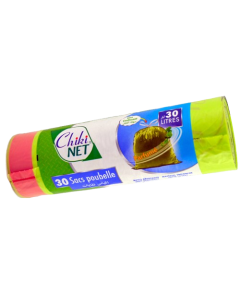 Sac poubelle 30 L 20P