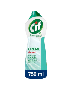 Cif Creme Nettoyage Multi Surfaces Javel 750Ml
