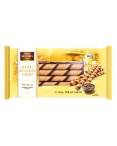 Feiny Biscuit Biscuits Roulés Cacao 160G